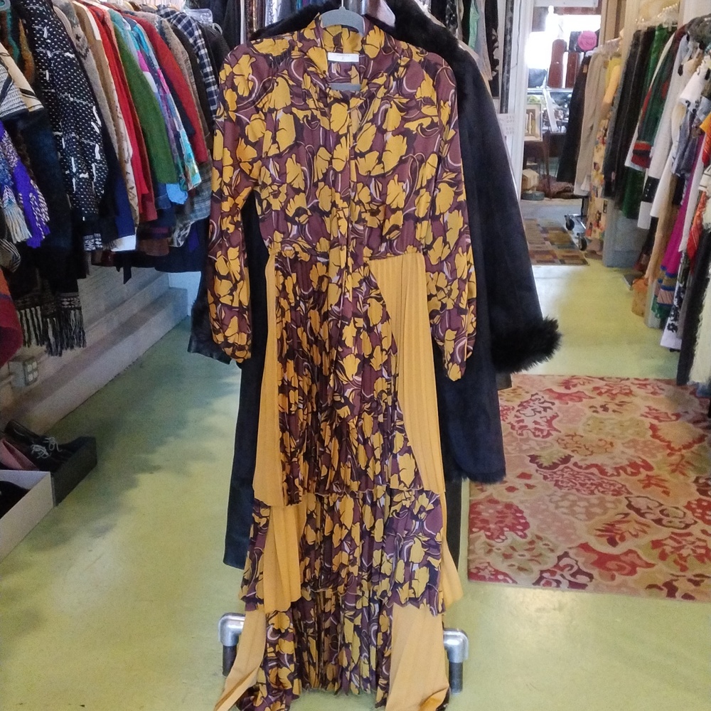 Beatrice Italia tiered maxi dress XS